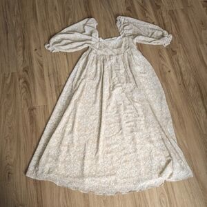 STORIA FLORAL MAXI DRESS